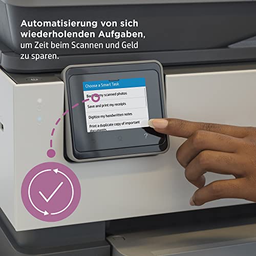 HP Farb-Tintenstrahl-All-in-One-Drucker - Officejet pro 9012e - Ideal für die Familie - 6 Monate Instant Ink im Lieferumfang vo – Bild 5