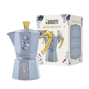   Bialetti--Moka-Express-Bridgerton-Iconic-stovetop-Espresso-Maker--Official-Netflix-License-6-Cups-6-oz-Aluminum