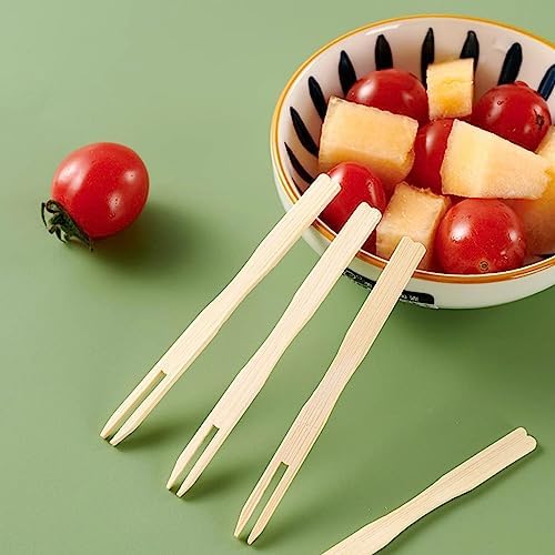 Sturdy Bamboo Appreciation Forks Eco-Friendly Durable for Parties