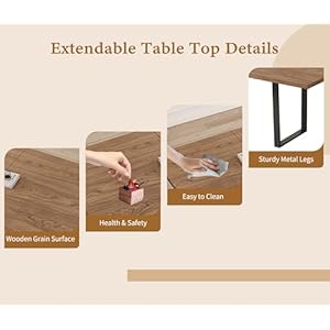   ZckyCine-67-Expandable-Walnut-Dining-Table-and-6-Upholstered-Chairs-7-Piece-Modern-Dining-Set