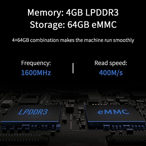 Beelink T4 Pro Mini PC, Celeron N3350 up to 2.4GHz Mini Computer, Mini Desktop Computer 4 GB DDR +64 GB, Dual HDMI, 4 USB 3.0, 2.4GHz+5.8GHz WiFi, BT4.0 – Bild 6