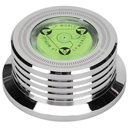 Stabilisateur de Disque Vinyle, Stabilisateur de Poids Record, Pince à Disque en Aluminium avec Mise à Niveau à Bulle pour Tourne-disque LP 50 Hz, Stabilisateur de Disque pour Platines(Argent) - Les Beatles, Paul McCartney, John Lennon, RIngo Starr, George Harrison Stabilisateur de Disque Vinyle, Stabilisateur de Poids Record, Pince à Disque en Aluminium avec Mise à Niveau à Bulle pour Tourne-disque LP 50 Hz, Stabilisateur de Disque pour Platines(Argent)