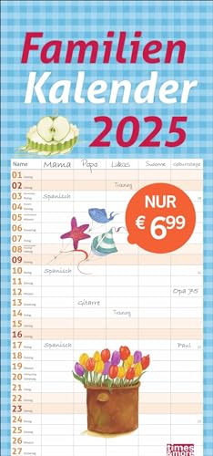 Maren Schaffner Familienplaner 2025: Schöner Familien-Kalender, liebevoll gestaltet von der bekannten Grafikerin. Wandkalender für Familien, dekorativ und praktisch! times&more (Familienplaner Heye)