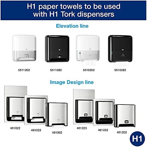 Eco-Friendly Plus-Size Commercial Towels with Tork H1 Dispenser