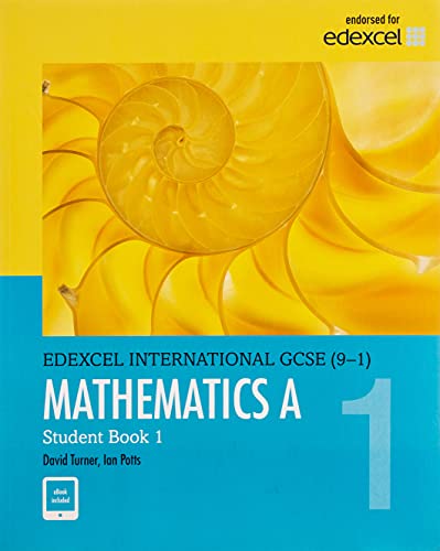 Pearson Edexcel International GCSE (9-1) Mathematics A Student Book 1