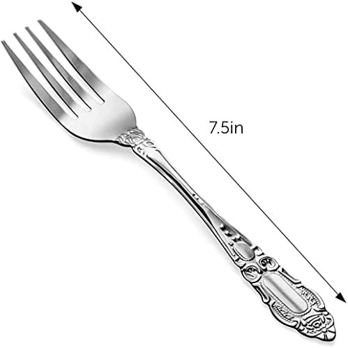 DecorRack 36 Piece Stainless Steel Dinner Fork Set