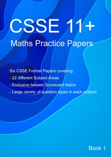 CSSE 11+ Maths Practice Papers