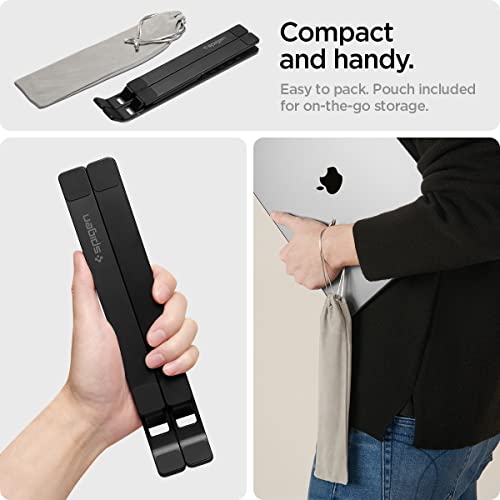 Spigen Universal Faltbarer Laptop-Ständer mit 6 Stufen und Mehreren Winkeln Kompatibel mit Laptops von 10-15.6 Zoll – Bild 8