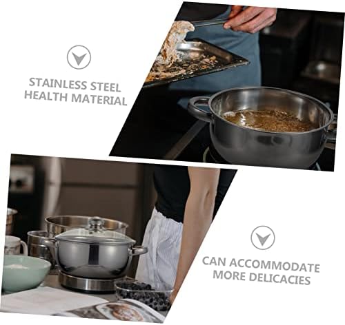 Stainless Steel Steam Pot Ergonomic Induction Cooker for Home Use