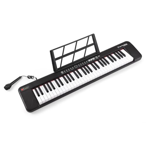 clavier électronique piano Clavier De Piano Multifonctionnel À 61 Touches Instrument De Musique Portable Clavier Éclairé Piano Numérique Avec Double Haut-parleur(Black) - Les Beatles, Paul McCartney, John Lennon, RIngo Starr, George Harrison clavier électronique piano Clavier De Piano Multifonctionnel À 61 Touches Instrument De Musique Portable Clavier Éclairé Piano Numérique Avec Double Haut-parleur(Black)