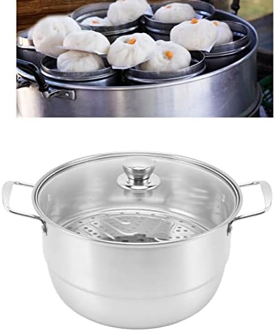 FLEXMAN Stainless Steel Saucepan with Glass Lid