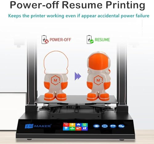 JG MAKER Artist-D Pro Großer 3D Drucker,Dual-Extruder 3D Drucker IDEX,Automatische Nivellierung,Ultra-Leiser Treiber TMC2209,Optischer Schalter Linearführung,98% Vorinstalliert 300 x 300 x 340 mm – Bild 5