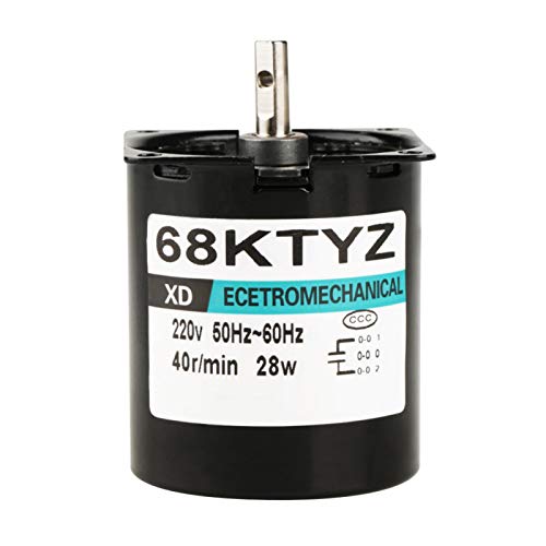 Moteur Synchrone 68KTYZ AC 220V 28W Aimant Permanent à Basse Vitesse CW/CCW 5/10/15/40/50/60/80RPM Pôle à Griffes à Couple élevé pour Tourne-disque(40 tours) - Les Beatles, Paul McCartney, John Lennon, RIngo Starr, George Harrison Moteur Synchrone 68KTYZ AC 220V 28W Aimant Permanent à Basse Vitesse CW/CCW 5/10/15/40/50/60/80RPM Pôle à Griffes à Couple élevé pour Tourne-disque(40 tours)