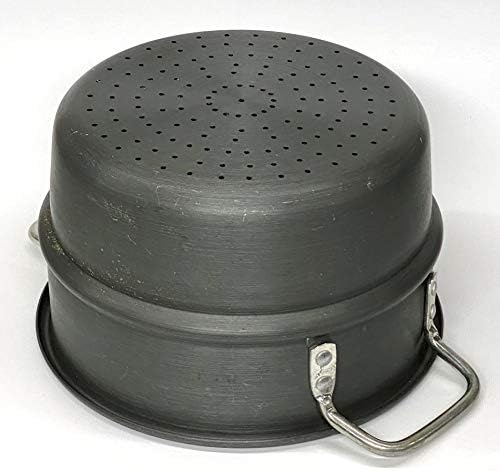 Hard Anodized Aluminum 5 Quart Steamer Insert Grey 3 12 Quart