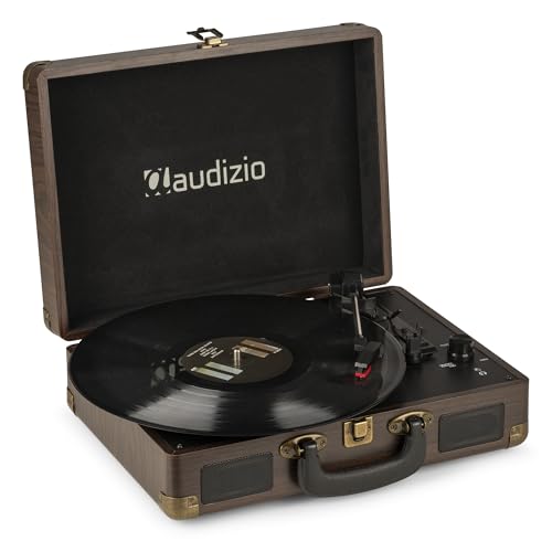 Audizio RP114W Platine Vinyle Rétro avec Haut-Parleurs Intégrés – Bois, Lecture 33/45 & 78 Tours, Fonction de Numération pour Ordinateur, Idéal pour Écouter Vos Anciens Vinyles Préférés - Les Beatles, Paul McCartney, John Lennon, RIngo Starr, George Harrison Audizio RP114W Platine Vinyle Rétro avec Haut-Parleurs Intégrés - Bois, Lecture 33/45 & 78 Tours, Fonction de Numération pour Ordinateur, Idéal pour Écouter Vos Anciens Vinyles Préférés