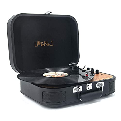 Tourne-Disque, Platine Vinyle Vintage 3 Vitesses 33/45/78 TR/Min avec Bluetooth, 2 Haut-parleurs stéréo intégrés, MP3 – Tourne-Disque Lps Vinyl Turntabl - Les Beatles, Paul McCartney, John Lennon, RIngo Starr, George Harrison Tourne-Disque, Platine Vinyle Vintage 3 Vitesses 33/45/78 TR/Min avec Bluetooth, 2 Haut-parleurs stéréo intégrés, MP3 - Tourne-Disque Lps Vinyl Turntabl