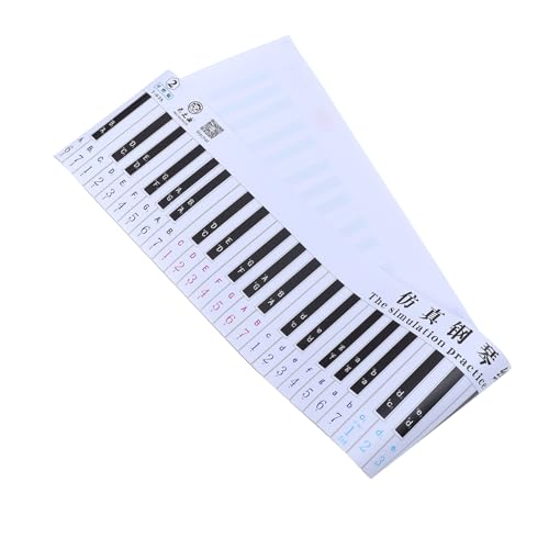 Alasum 1 tableau mural pour clavier de piano 88 touches – Aide au clavier de piano – Autocollant pour débutant – Tableau papier de simulation de 88 touches – Papier de simulation de doigt de piano en - Les Beatles, Paul McCartney, John Lennon, RIngo Starr, George Harrison Alasum 1 tableau mural pour clavier de piano 88 touches - Aide au clavier de piano - Autocollant pour débutant - Tableau papier de simulation de 88 touches - Papier de simulation de doigt de piano en