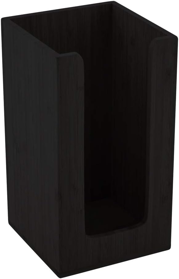 Restaurantware 45 x 8 Inch Coffee Cup Dispenser with Bamboo Napkin Holder