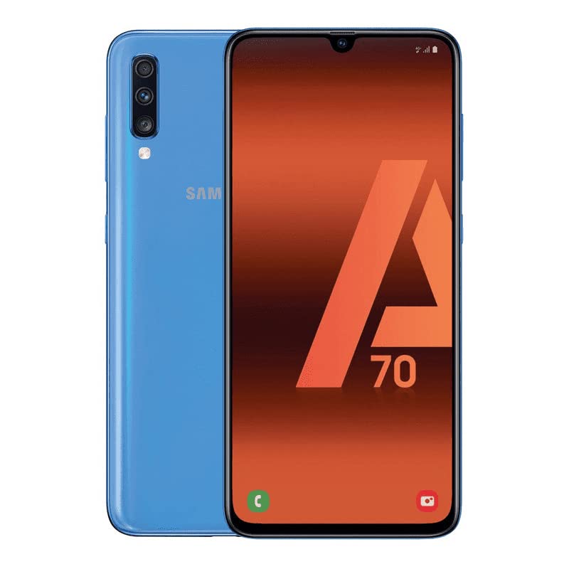 Samsung Galaxy A70 128GB / 6GB SM-A705M / DS 6.7" HD + Unendlich-U 4G / LTE-Fabrik entriegelte Smartphone (International Version) (blau) – Bild 4
