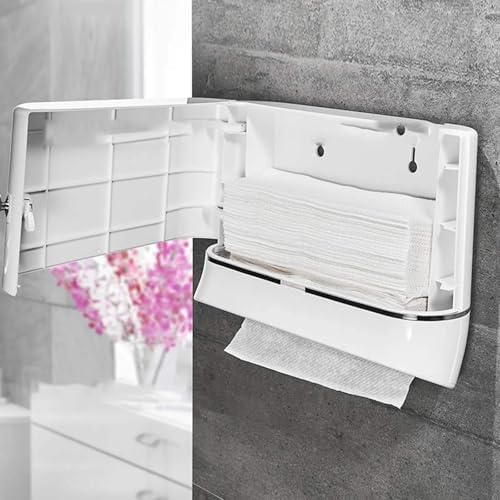 Time-Saving Wall-Mounted Dispenser with Smooth Exit and Lock