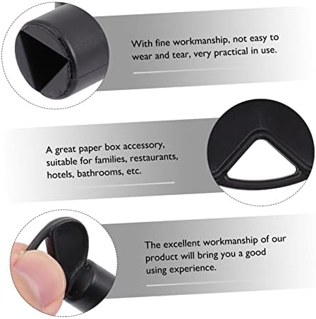 Elegant 2-Piece Toilet Paper Dispenser Keys with Triangle Lock