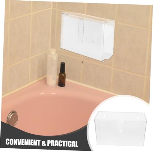 SOLUSTRE Touchless Bathroom Napkin Holder - High Capacity Kitchen Organizer