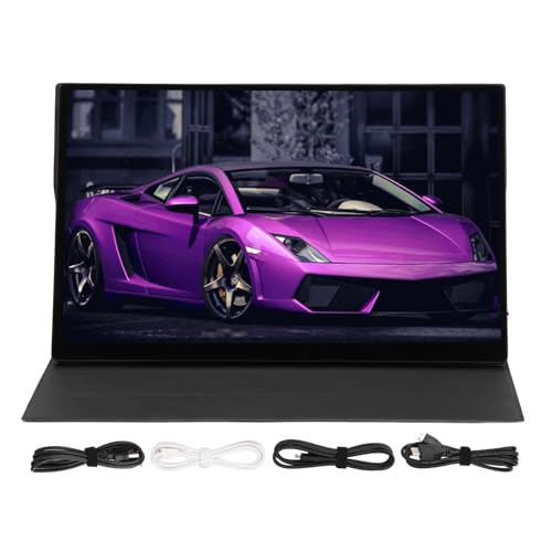 Tragbarer Display 15,6 Zoll USB C 3840 X 2160P, 100% SRGB Tragbarer Laptop Display Gaming Display 60 Hz 4K Laptop Bildschirmverlängerung 10 Punkt Touchscreen für PC – Bild 8