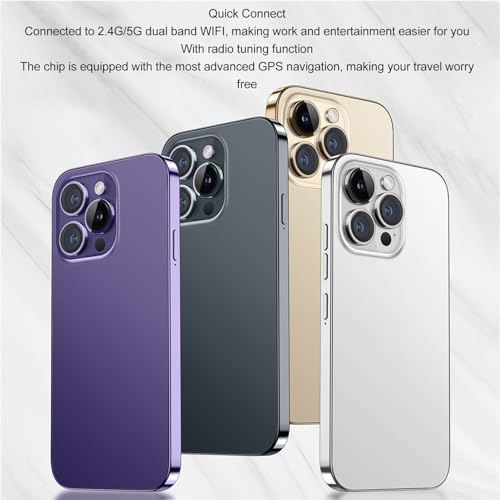 Cuifati I15 Pro Max Smartphone für Android 13, 6,6 Zoll HD-Großbildschirm, 6 GB RAM, 128 GB ROM, 8 MP 24 MP Dual-Kamera, Dual Card Dual Standby Ultra Slim 4G Entsperrtes Mobiltelefon – Bild 6