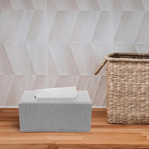 Garneck Retro PU Leather Napkin Holder