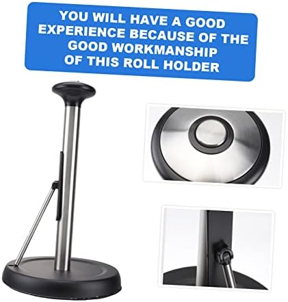 Garneck Stainless Steel Roll Tissue Holder Easy to Clean