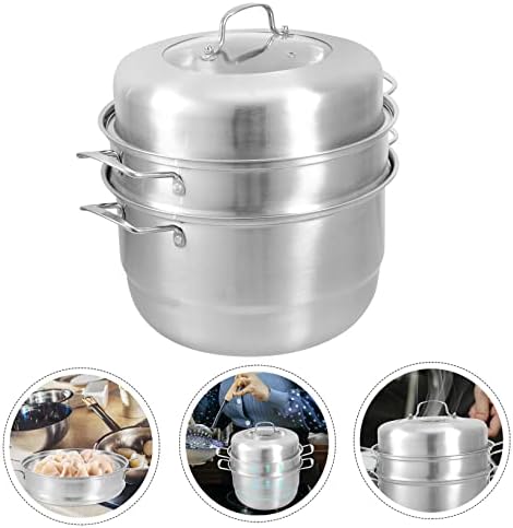 JSINEE Stainless Steel Steamer Pot Set