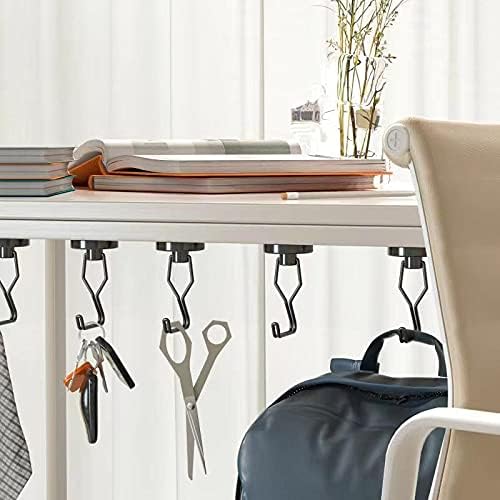 Tohoer 100LBS Neodymium Magnetic Hooks Heavy Duty