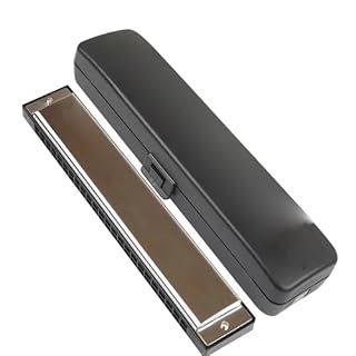 Tremolo Harmonica 24 Trous 48 Tons Clé De C ABS Résine Laiton Reed Instruments De Musique professionnel harmonica (Color : Db) - Les Beatles, Paul McCartney, John Lennon, RIngo Starr, George Harrison