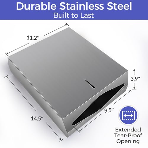 Heavy Duty Wall-Mounted Paper Towel Dispenser