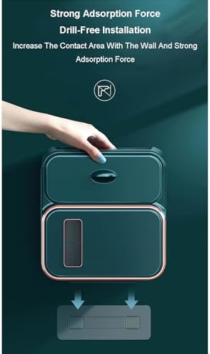 Space-Saving Wall-Mounted Toilet Paper Dispenser