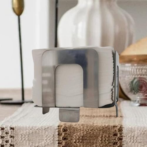 Yajuyi Square Napkin Holder Durable Organizer for Kitchen Dining