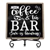 Coffee Signs For Home Decor The Coffee Tea Bar Love Is Brewing Desk Decoration Wooden Sign Coffee Decor For Farmhouse Home Kitchen Coffee Bar Gifts For Coffee Lover Woman Man Signs For Wall