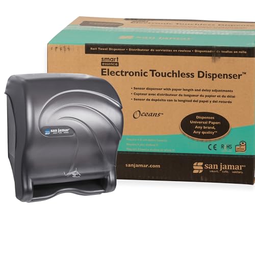 San Jamar Oceans Paper Towel Dispenser Black Pearl