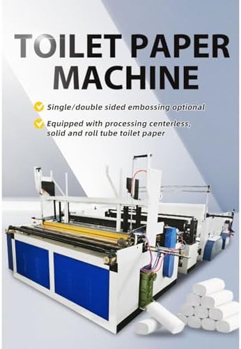 Compact Automatic Toilet Paper Roll Machine - Efficient Production