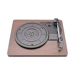 YTGDBDG Tourne-Disque Tourne-Disque Haut-parleurs phonographe sans Fil Tourne-Disque à entraînement par Courroie à 3 Vitesses avec Haut-parleurs BL Tourne-Disque - Les Beatles, Paul McCartney, John Lennon, RIngo Starr, George Harrison