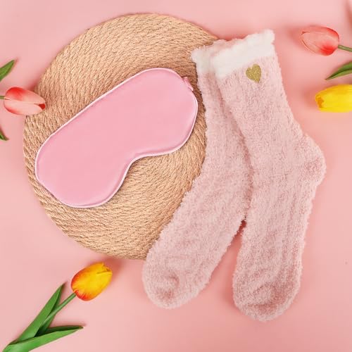 Birthday Gifts for Women Self Care Gifts Get Well Soon Gifts, Rose Relaxing Spa Gifts Basket Care Package, Luxury Flannel Blanket, Thanksgiving Christmas Gifts for Mom Her Grandma Friend Sister Wife - Image 8