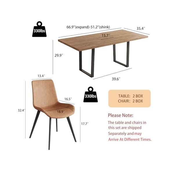   ZckyCine-67-Expandable-Walnut-Dining-Table-and-6-Upholstered-Chairs-7-Piece-Modern-Dining-Set