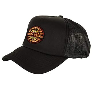 Générique The Beatles Casquette Baseball SGT Pepper Noir - Les Beatles, Paul McCartney, John Lennon, RIngo Starr, George Harrison