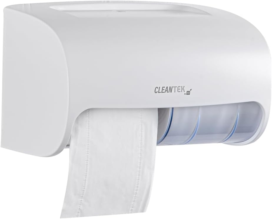 Restaurantware Clean Tek Professional 104x63x63 Commercial Toilet Paper Dispenser