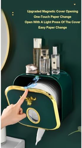 Wall-Mounted Toilet Paper Holder