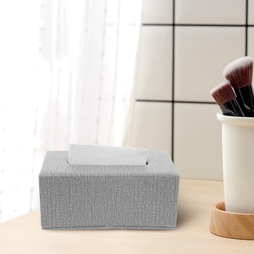 Garneck Retro PU Leather Napkin Holder