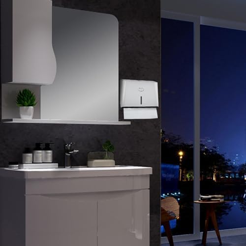 Space-Saving Commercial Towel Dispenser with 200-Piece Capacity