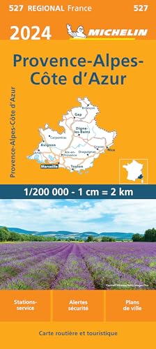 Carte Régionale Provence-Alpes-Côte d'Azur 2024