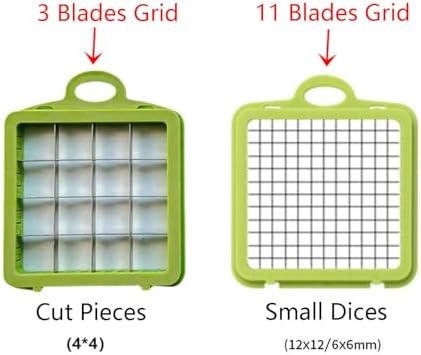 10 in 1 Vegetable Chopper with Stainless Steel Blades