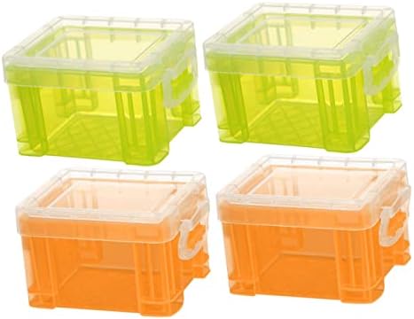 Mikinona Lidded Storage Bin for Home Office Makeup Organizer